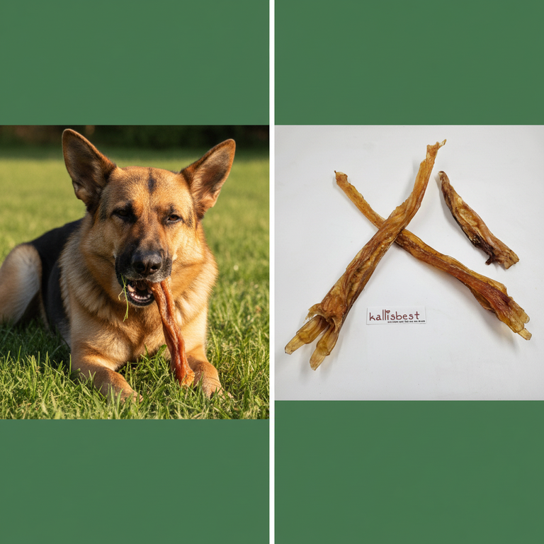 Rinder Achillessehnen – großer Hund kaut entspannt | Kallisbest