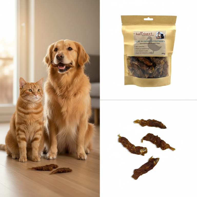 Fische im Entenbrustfiletmantel – Lifestyle Split