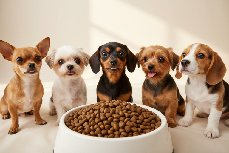 Lamm & Ente Mini Rassen – Napf mit Mini-Kroketten, kleine Hunderassen Gruppe 1