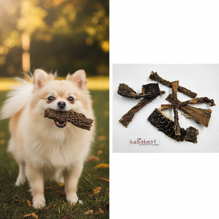 Rinderpansen – kleiner Hund kaut begeistert | Kallisbest