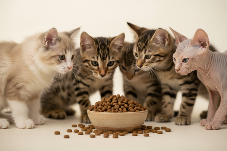 FLEISCHMENÜ SPEZIAL Jungkatzen – Napf mit Kitten Gruppe 2