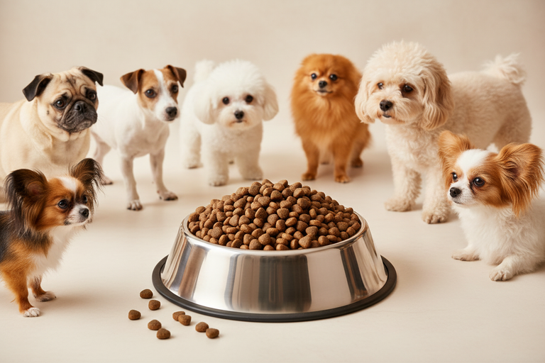 Lamm & Ente Mini Rassen – Napf mit Mini-Kroketten, kleine Hunderassen Gruppe 2