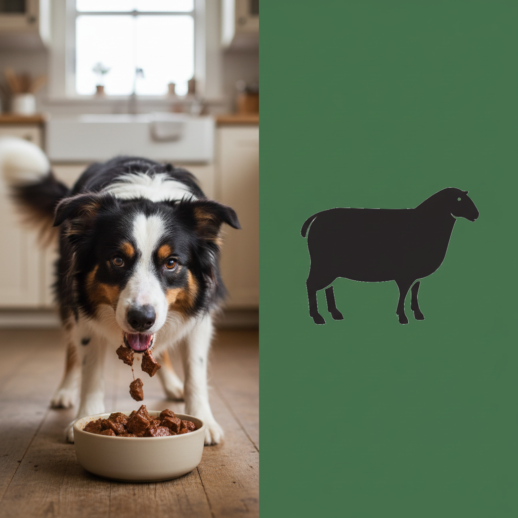 Lamm pur Nassfutter Hund – Hund frisst aus Napf | Kallisbest