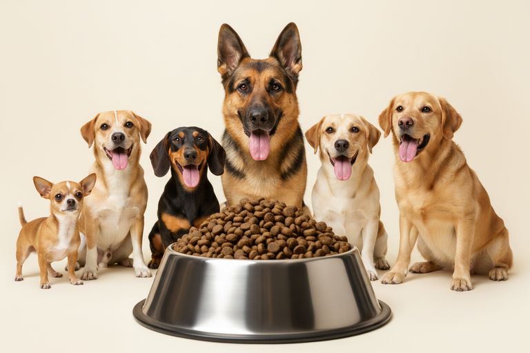 Kaninchen mit Kartoffel mittlere Kroketten – Napf mit Kroketten, alle Hunderassen Gruppe 1