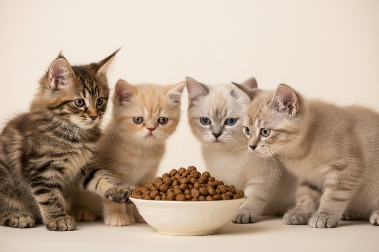 FLEISCHMENÜ SPEZIAL Jungkatzen – Napf mit Kitten Gruppe 1