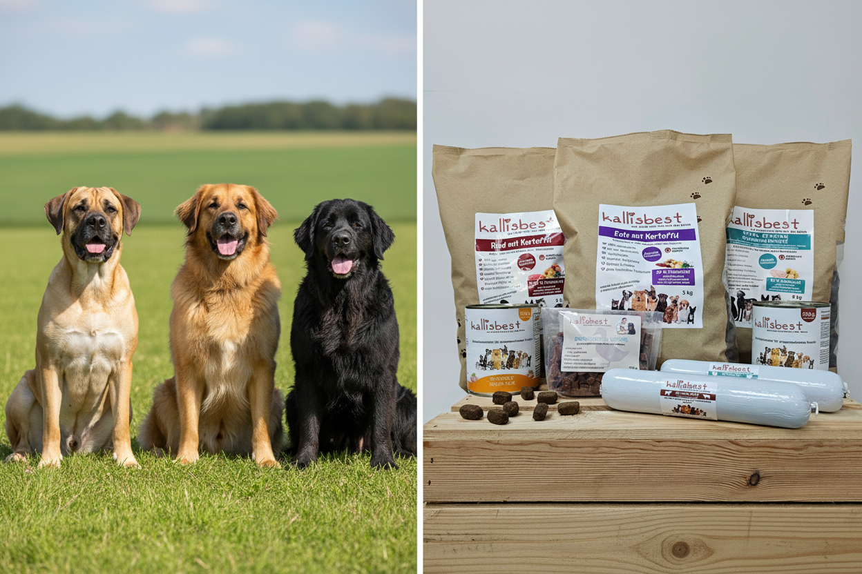 Abwechslung Paket Nr.2 getreidefrei große Kroketten – Cane Corso, Leonberger und Neufundländer