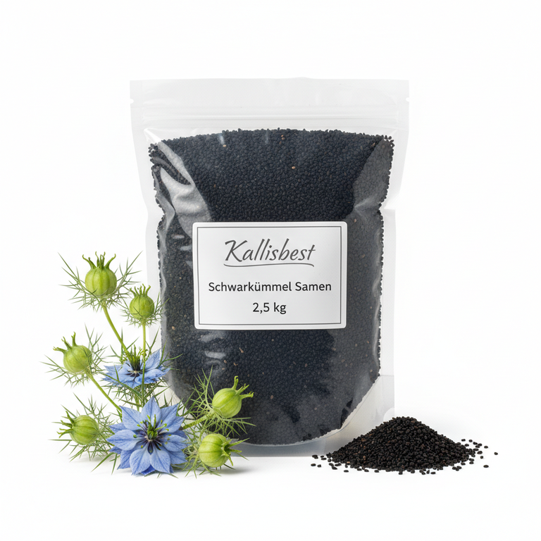 Schwarzkümmel Samen ägyptisch, ganz – Nigella sativa | Hotte Maxe & Kallisbest