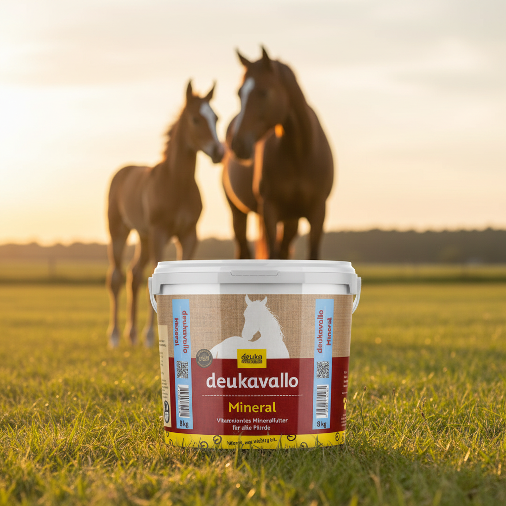 Deukavallo Mineral – Vitamin-Enriched Mineral Feed for Horses
