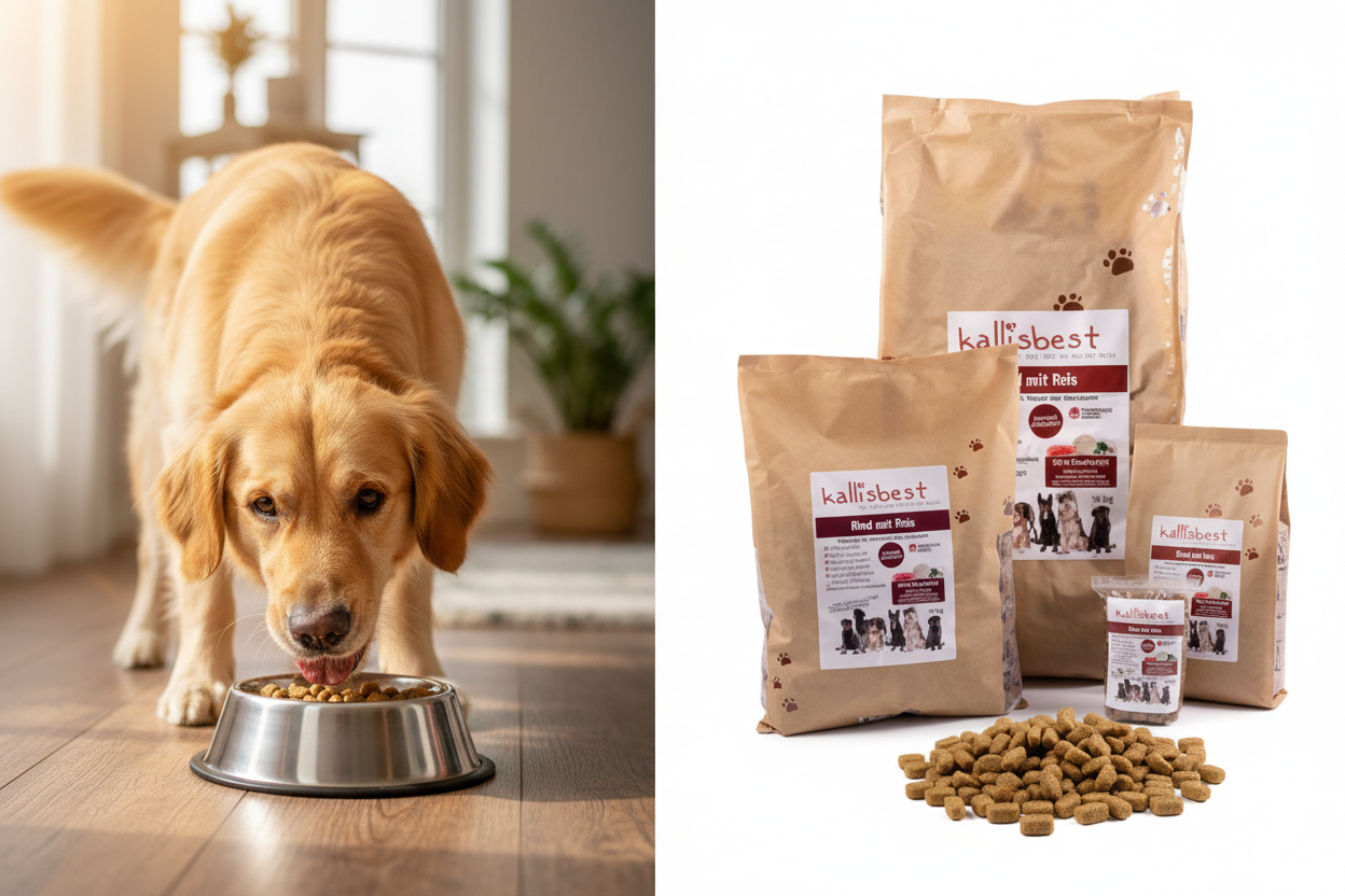 Rind mit Reis große Kroketten – Kallisbest Verpackung scharf mit Kroketten