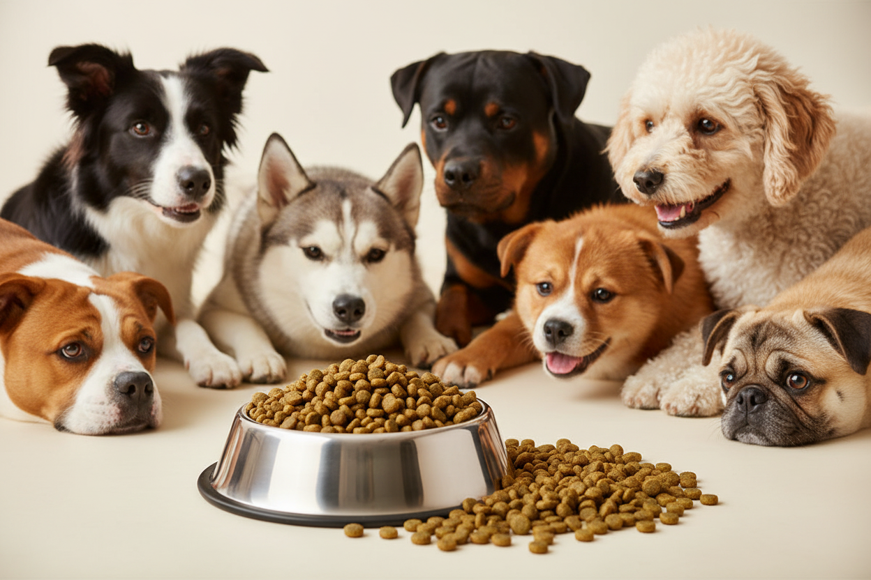 VET Spezial Truthahn & Reis – Napf mit mittleren Kroketten, weitere Hunderassen