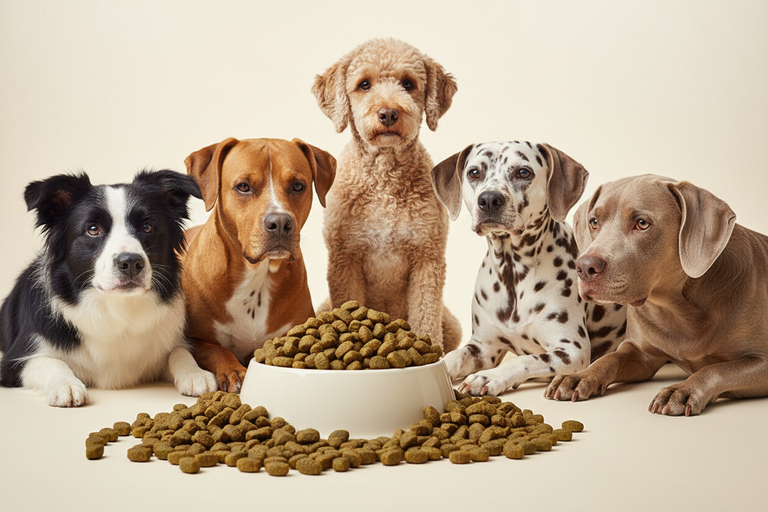 Ente mit Kartoffel große Kroketten – Napf mit allen Hunderassen Gruppe 2