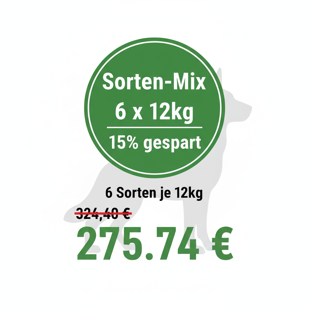 Sorten-Mix Sparpaket 6 x 12kg – 6 Sorten je 12kg | 15% gespart