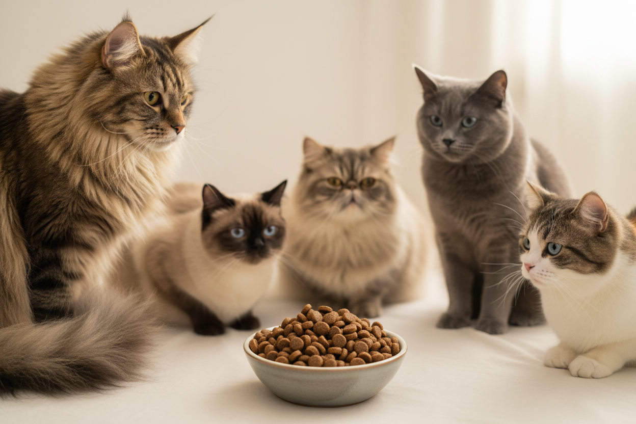 Huhn & Pute Harnwege Katzen – Napf mit Katzen Gruppe 1