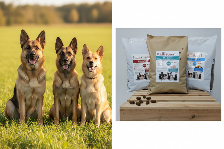 Abwechslung Paket Nr.3 glutenfrei große Kroketten – Schäferhund, Malinois und Hovawart