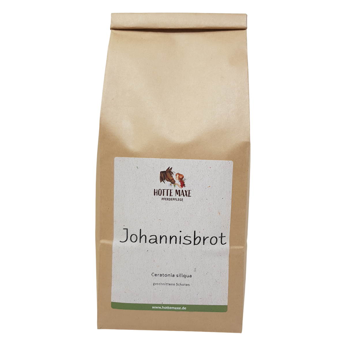Hotte Maxe Einzelkräuter Johannisbrot, geschnitten