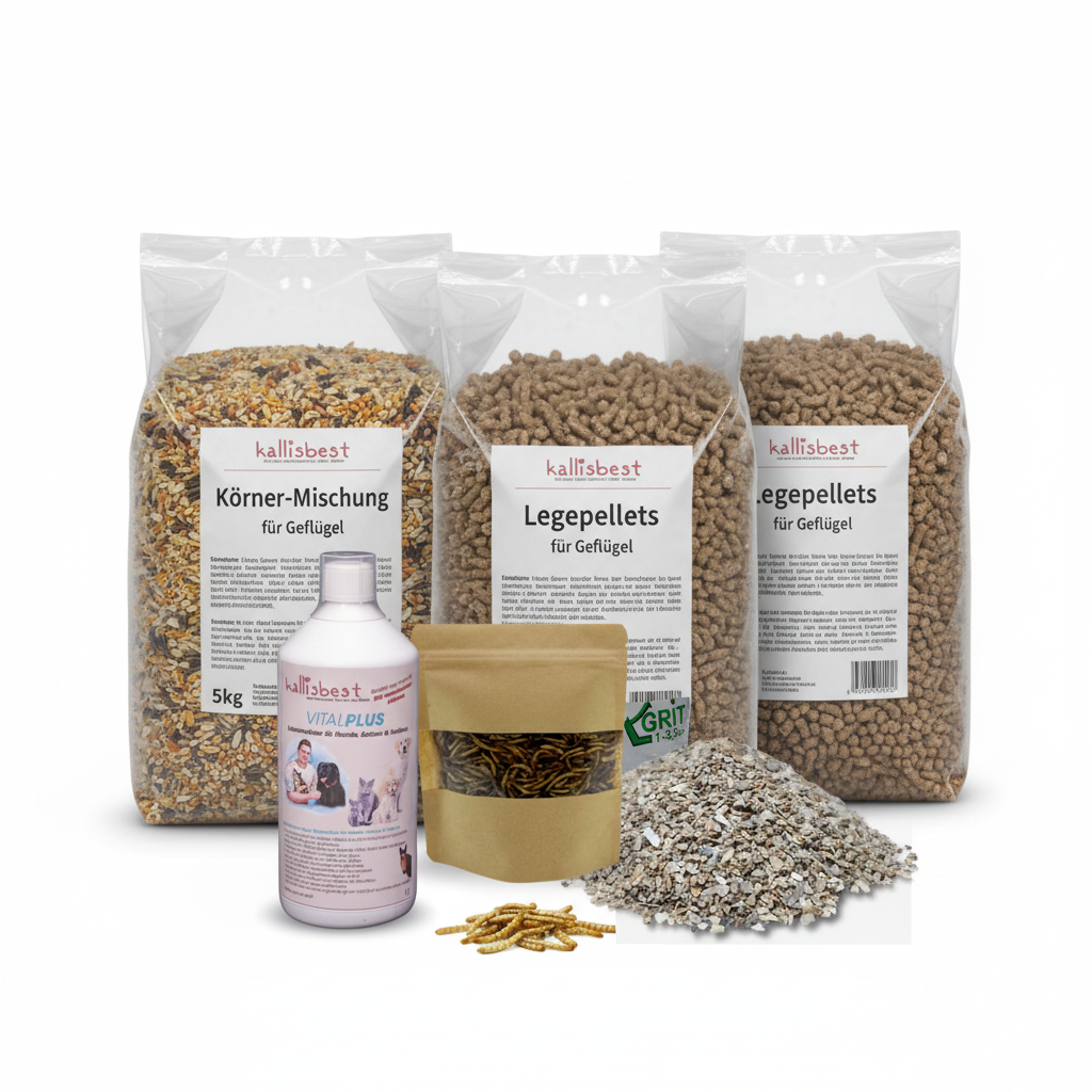 Legepellets für Geflügel, ganzjährig – GVO-frei