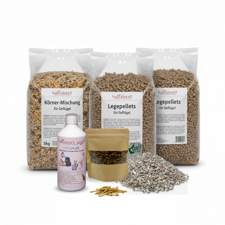 Legepellets für Geflügel, ganzjährig – GVO-frei
