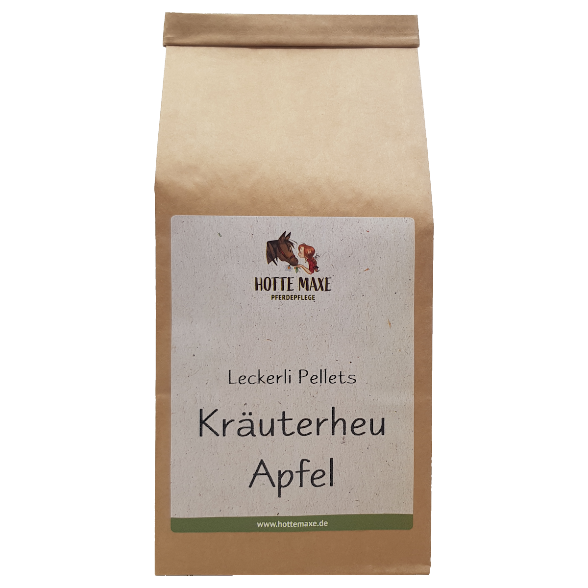 Hotte Maxe Leckerli Pellets Kräuterheu-Apfel