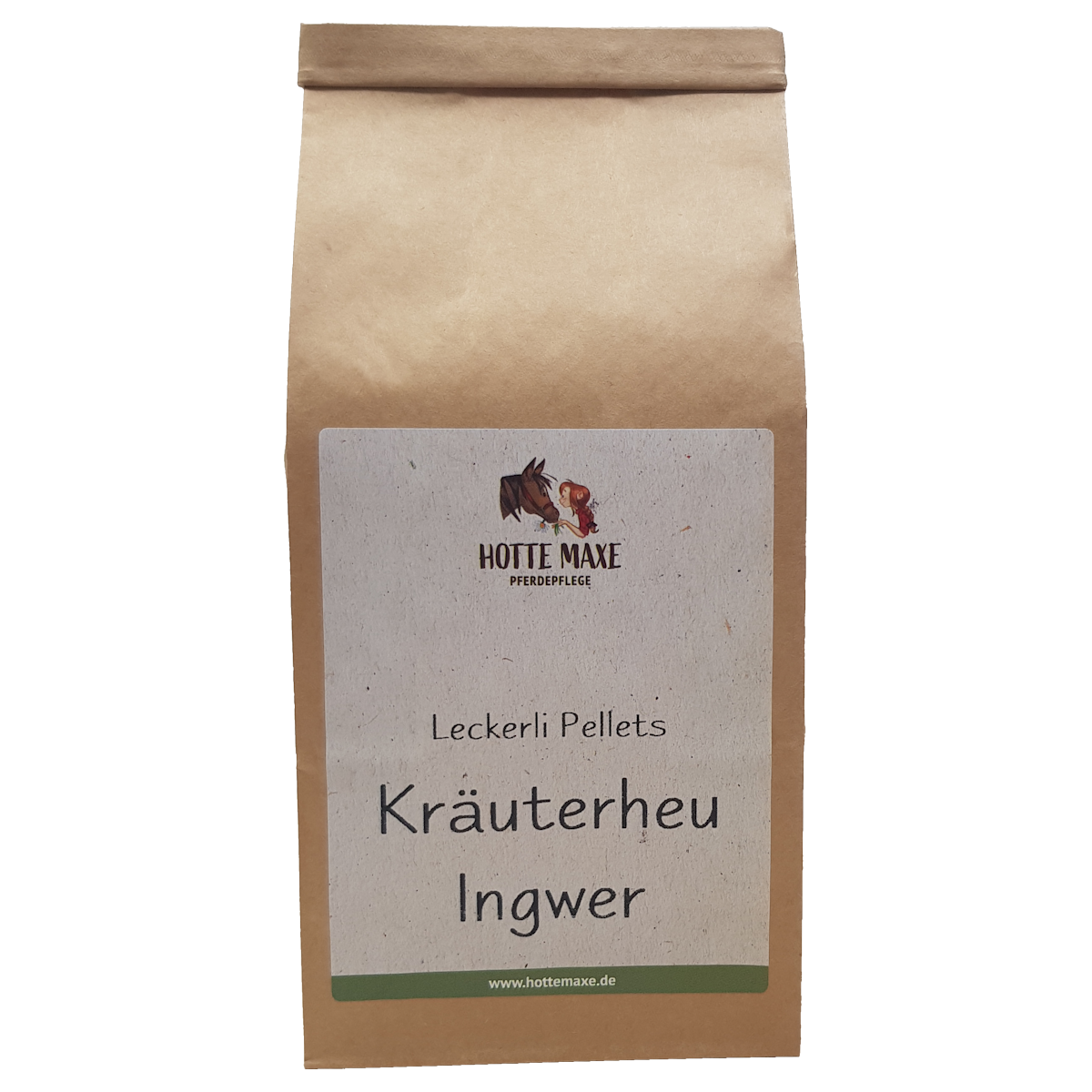 Hotte Maxe Leckerli Pellets Kräuterheu-Ingwer
