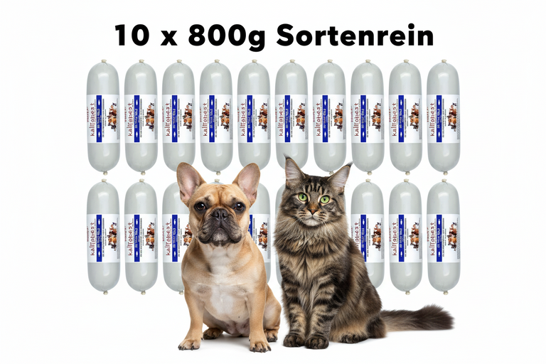 Die Tolle Rolle mit Lachs – Nassfutter, BARF & Leckerli für Hunde | Kallisbest