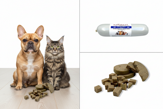 Die Tolle Rolle mit Lachs – Nassfutter, BARF & Leckerli für Hunde | Kallisbest