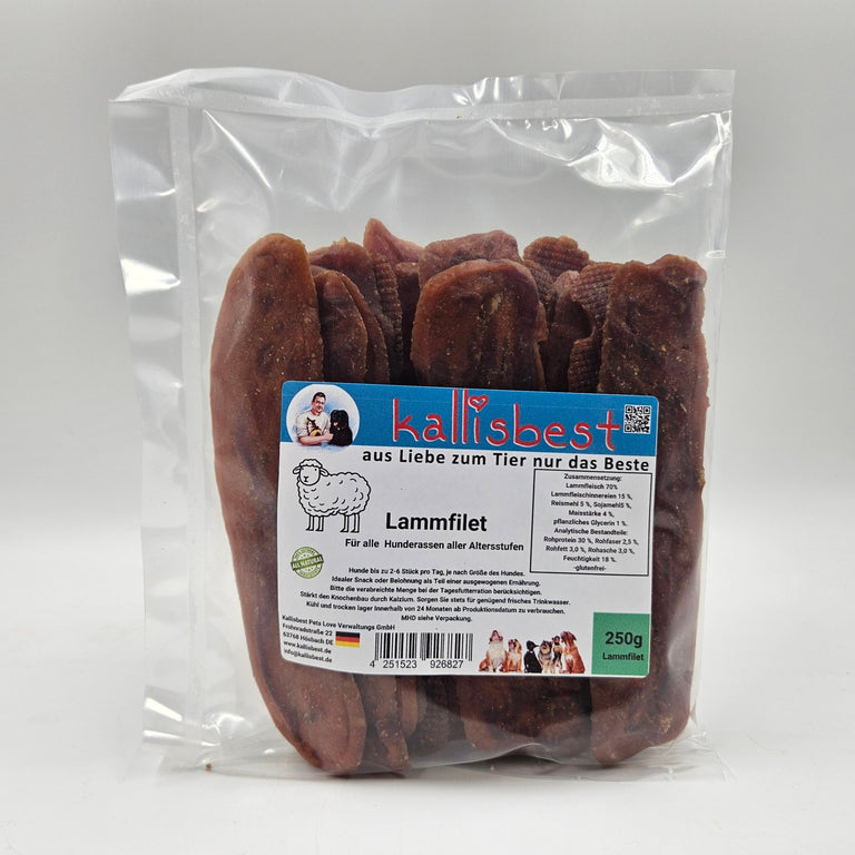 Lammfilet für alle Hunderassen aller Altersstufen - Kallisbest