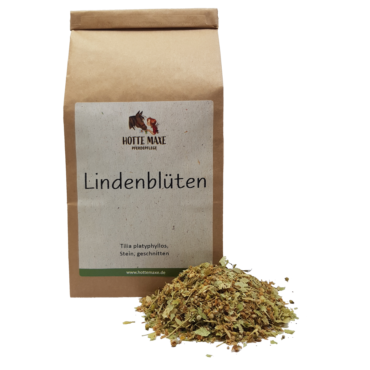 Hotte Maxe Einzelkräuter Lindenblüten, Stein, geschnitten