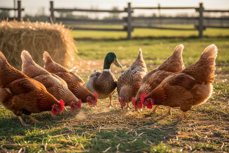 Mehlwürmer – Geflügel