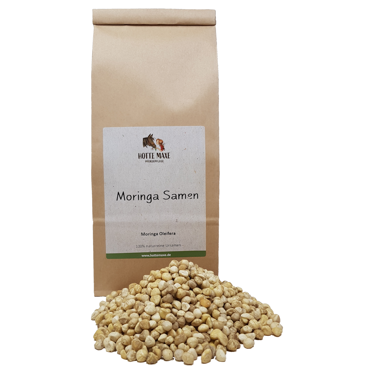 Hotte Maxe Einzelkräuter Moringa Samen, geschält