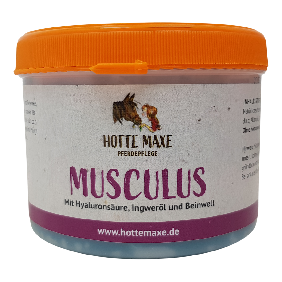 Hotte Maxe MUSCULUS Pferdesalbe