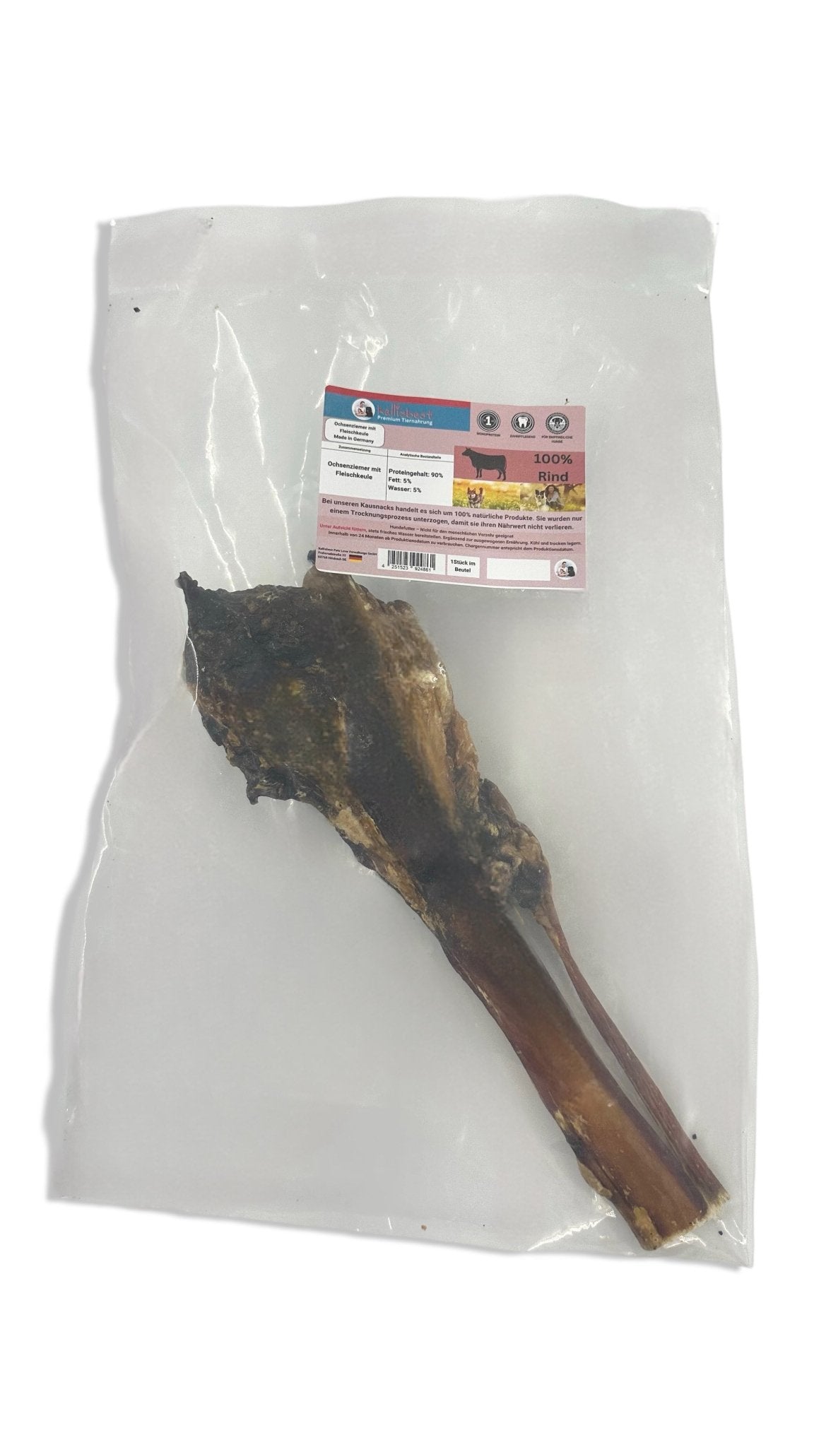 Ochsenziemer ab 12 cm Stücke bis 110cm lange ganze Ziemer mit Fleisch - Kallisbest