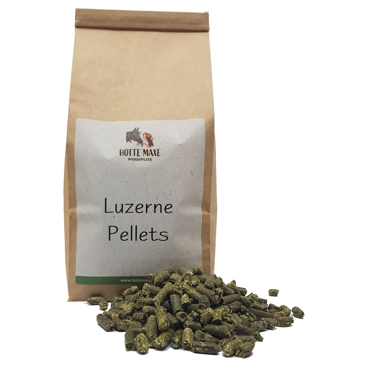 Hotte Maxe Einzelkräuter Luzerne-Pellets