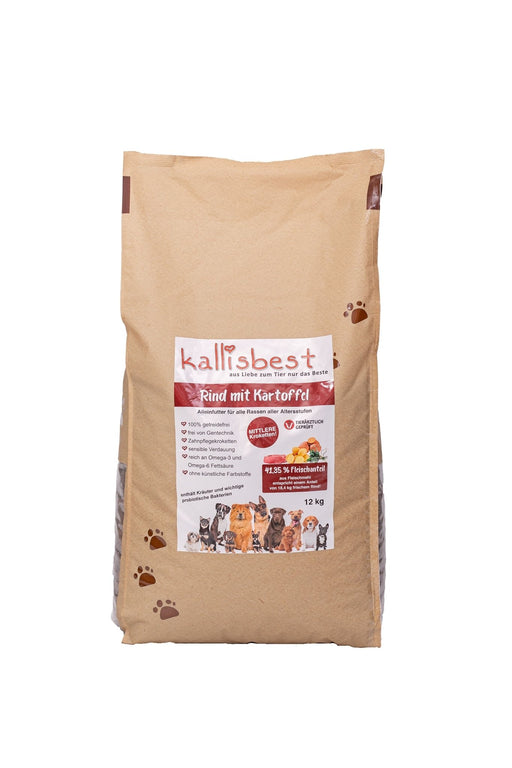 Rind mit Kartoffel mittlere Kroketten für Hunde - Kallisbest