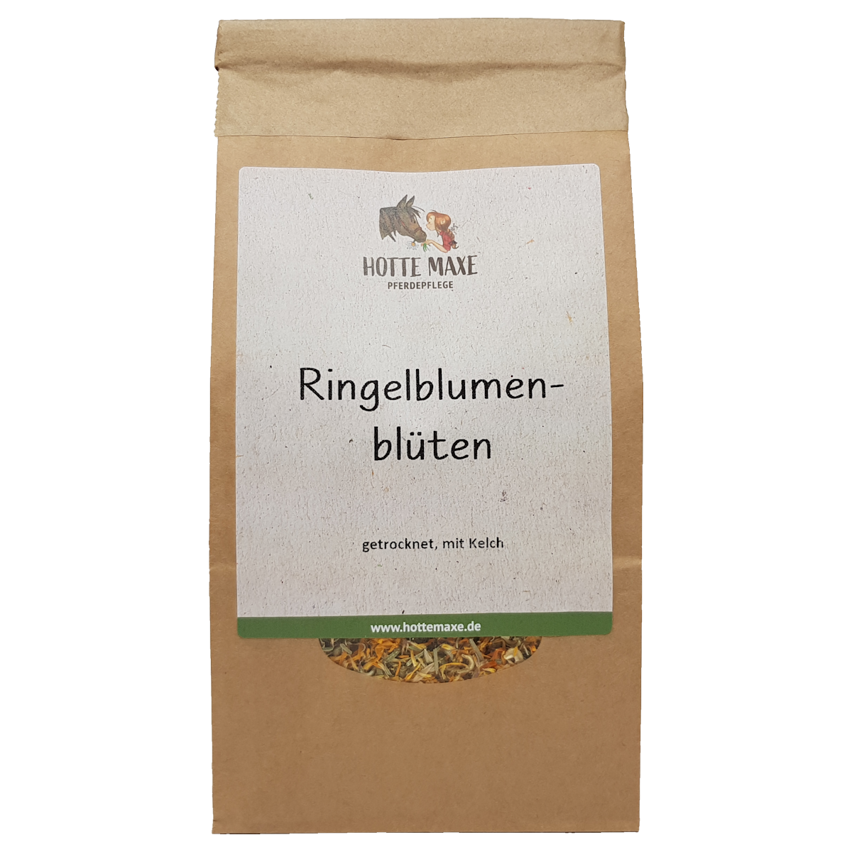 Hotte Maxe Einzelkräuter Ringelblumenblüten mit Kelch, getrocknet, ganz