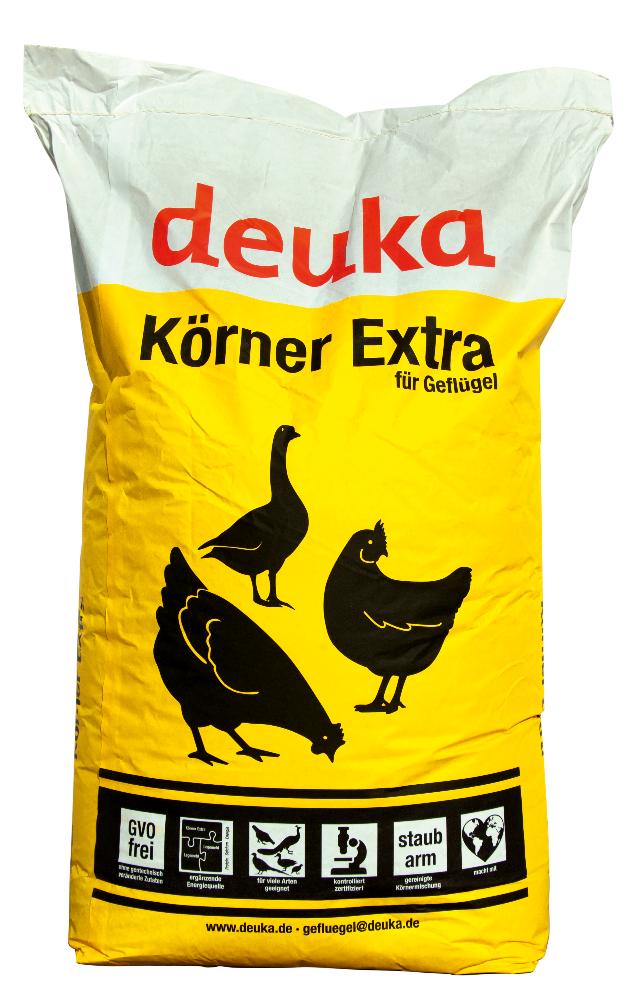 Deuka Legemehl Legekorn und Geflügelkörnerfutter