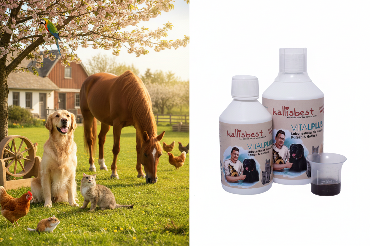 Vital Plus pour chiens, chats et animaux de la ferme