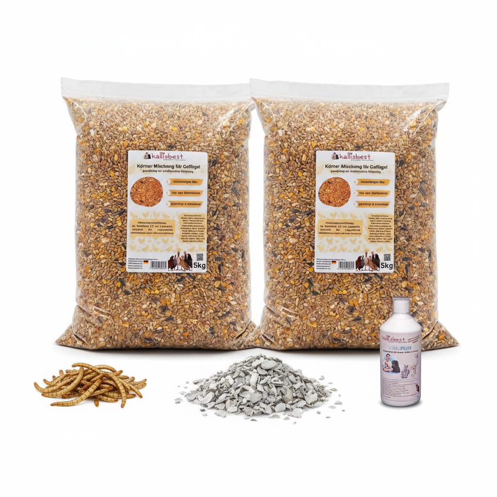 Körner-Mischung für Gefügel, ganzjährig – GVO-frei 5Kg