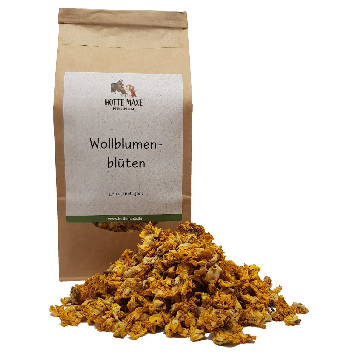 Hotte Maxe Einzelkräuter Wollblumenblüten/Königskerze, getrocknet, ganz