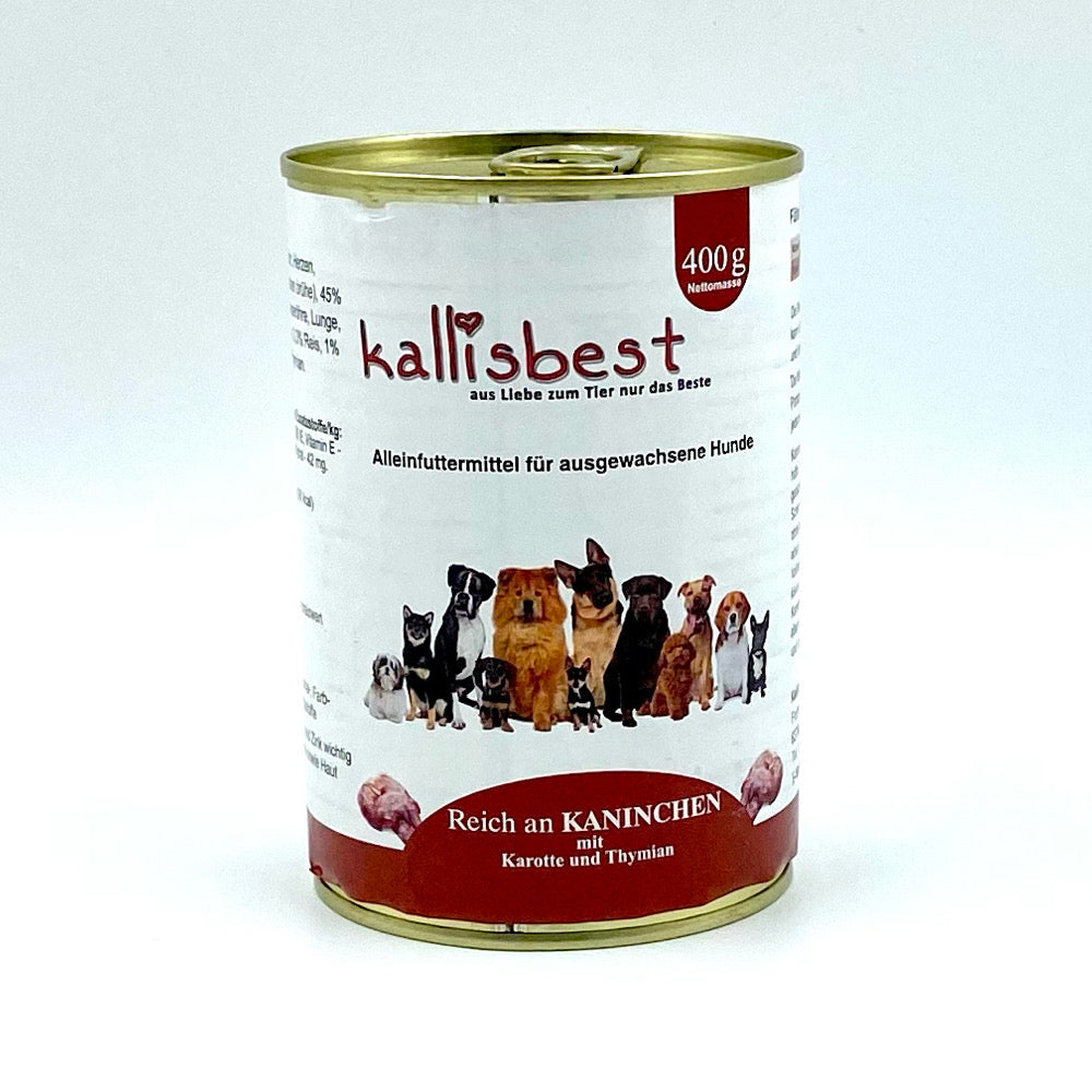 Reich an Kaninchen mit Karotte und Thymian - Kallisbest 