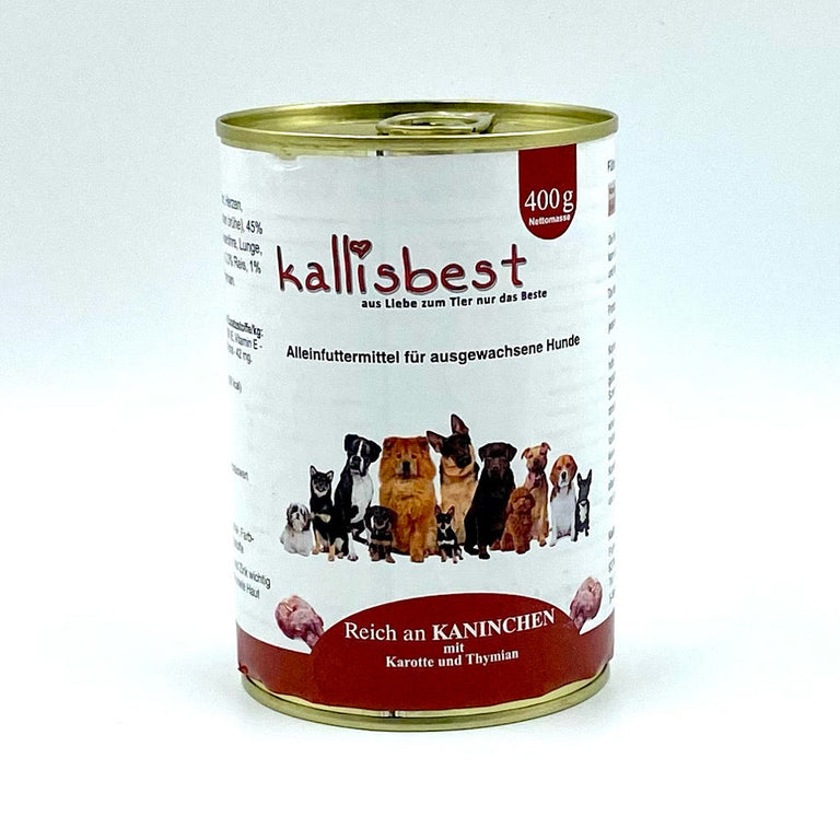 Reich an Kaninchen mit Karotte und Thymian - Kallisbest 