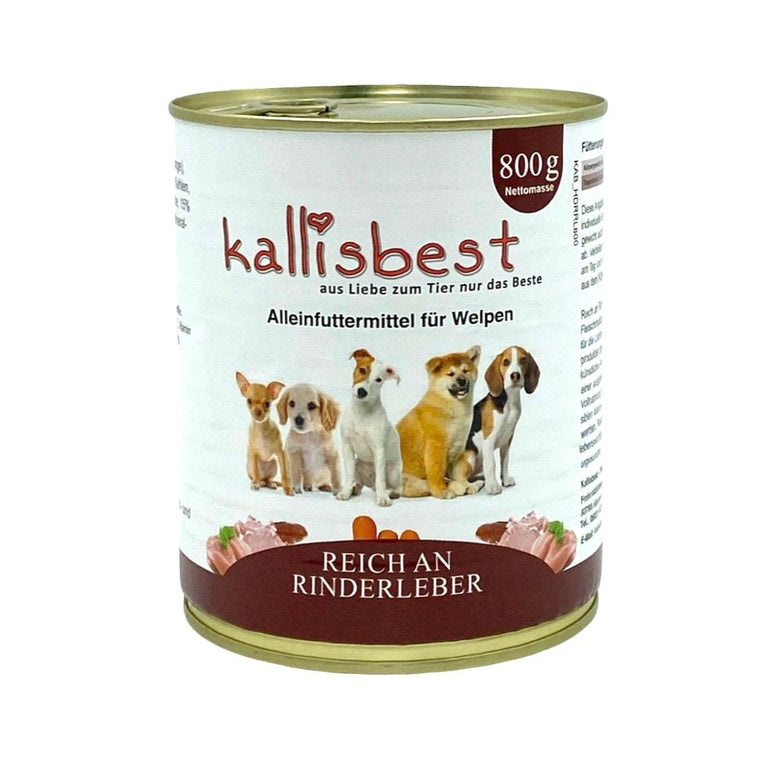 Reich an Rinderleber für Welpen / Junior - Kallisbest