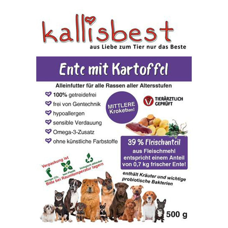 Ente mit Kartoffel mittlere Kroketten - Kallisbest