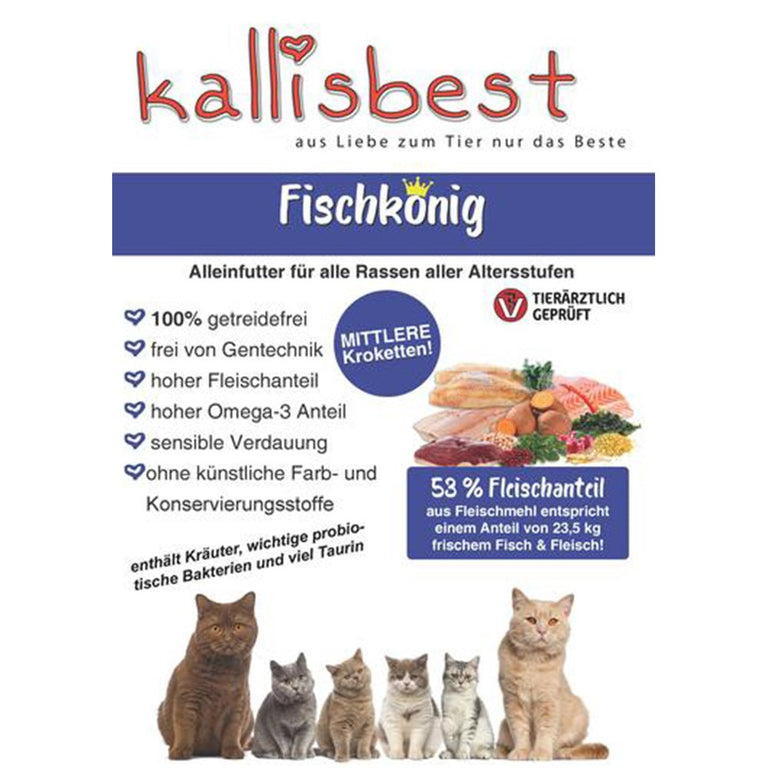 Fischkönig für Katzen - Kallisbest