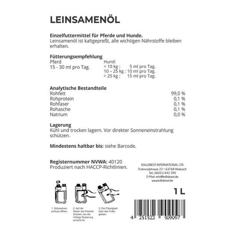 Leinsamenöl - Kallisbest