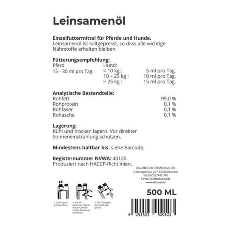 Leinsamenöl - Kallisbest