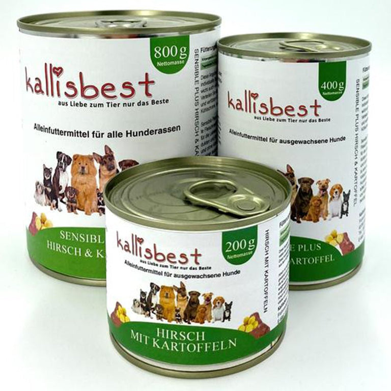 Sensible Plus Hirsch & Kartoffel - Kallisbest