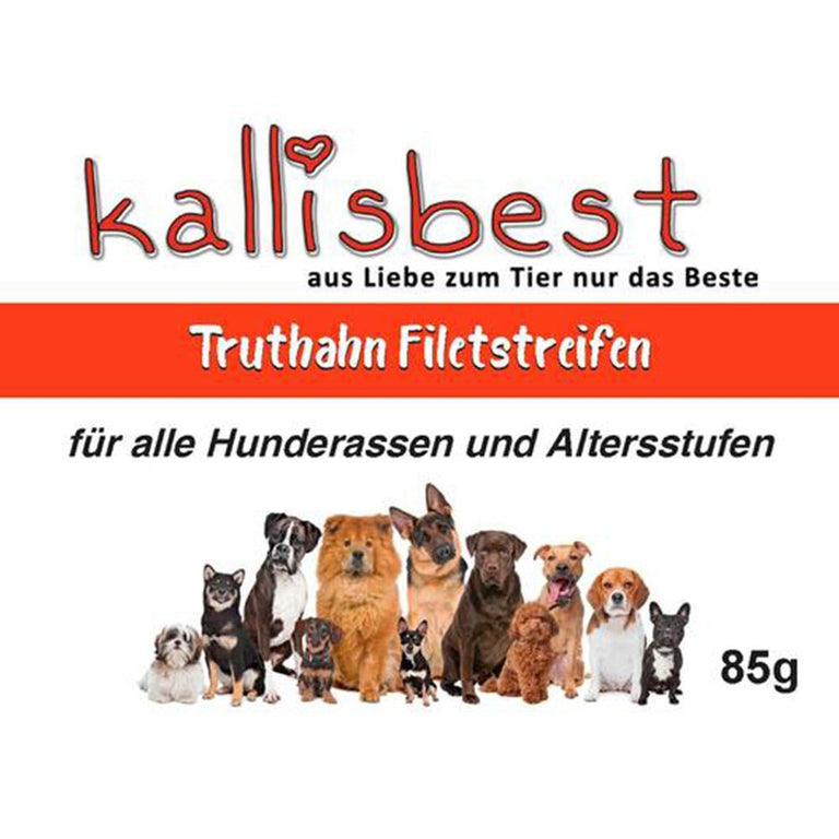 Truthahn Filetstreifen 85g - Kallisbest